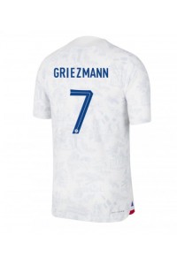 Frankrijk Antoine Griezmann #7 Voetbaltruitje Uit tenue WK 2022 Korte Mouw